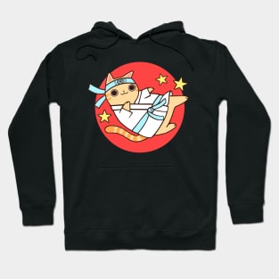 Karate Cat Hoodie